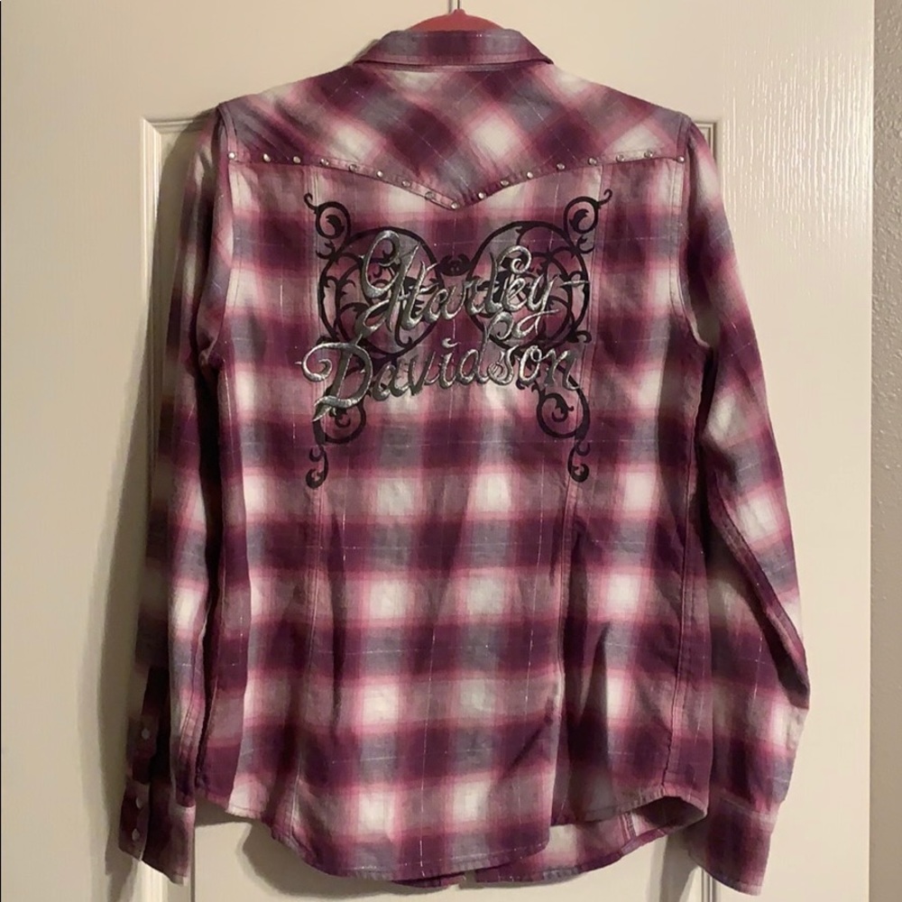 Harley Davidson Flannel Shirt